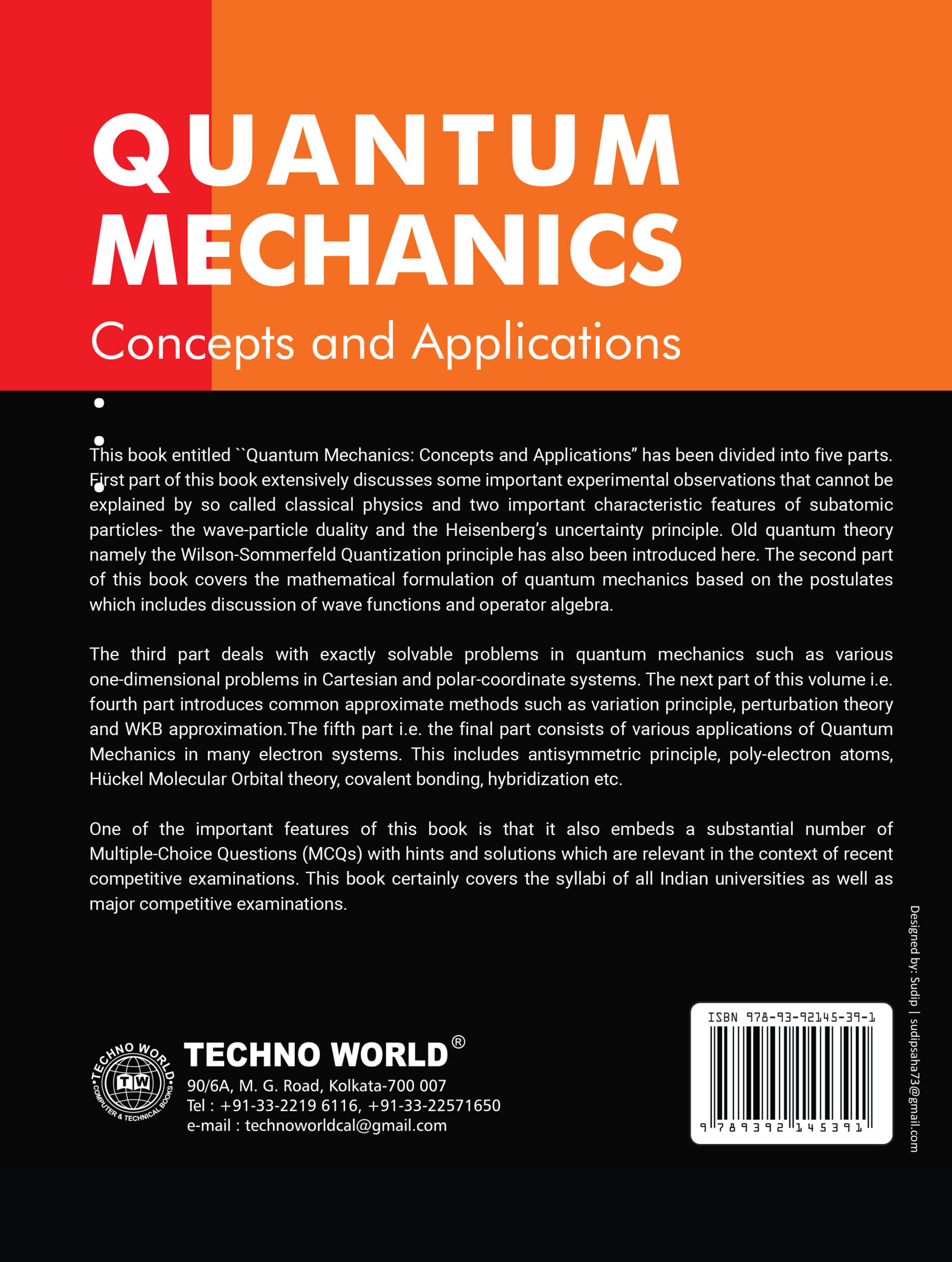 Quantum Mechanics : Concepts And Applications – Techno World